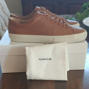 Vince Leather Sneakers